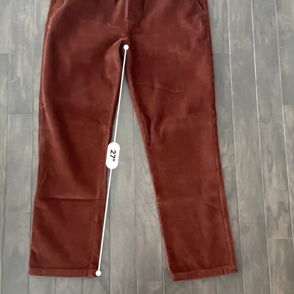 Original Use Burnt Orange Small Corduroy Pants - Picture 6 of 10